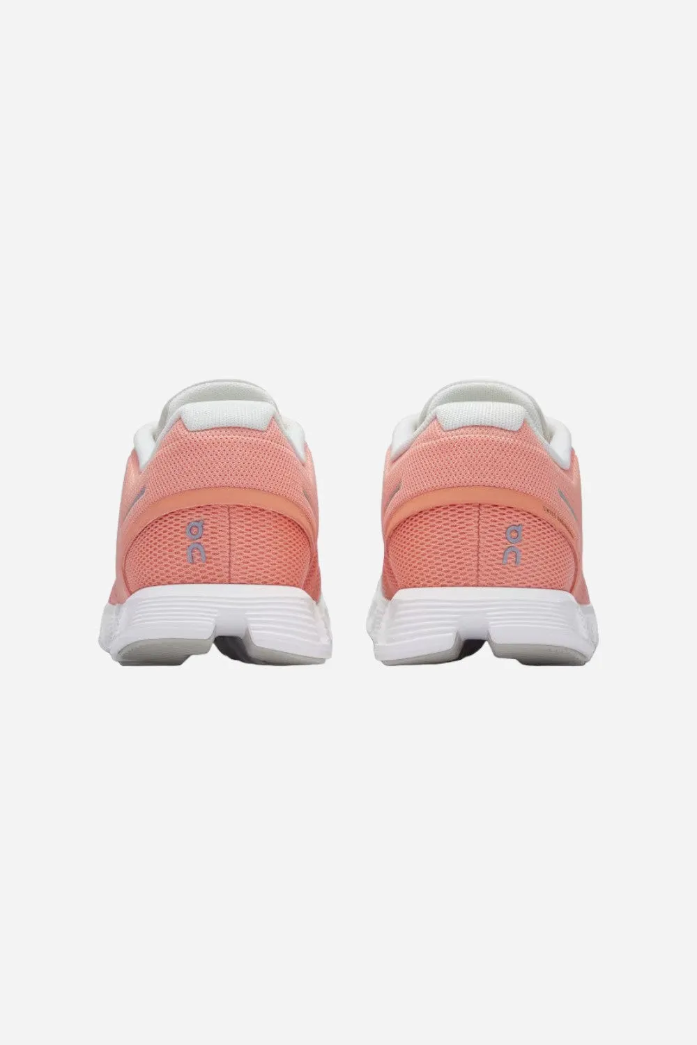 On Running Womens Cloud 5 Sneakers in Flamingo Pearl