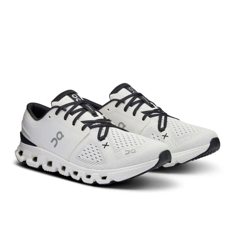 'On Running' Women's Cloud X 4 - Ivory / Black