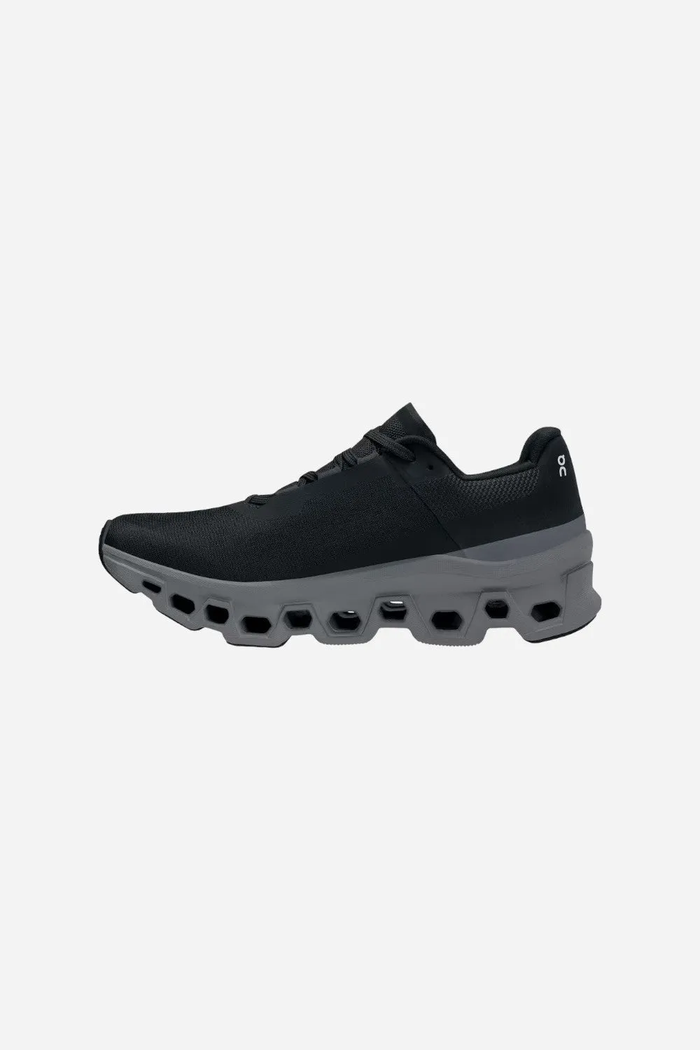 On Running Women's Cloudmonster Sneakers in Black Magnet