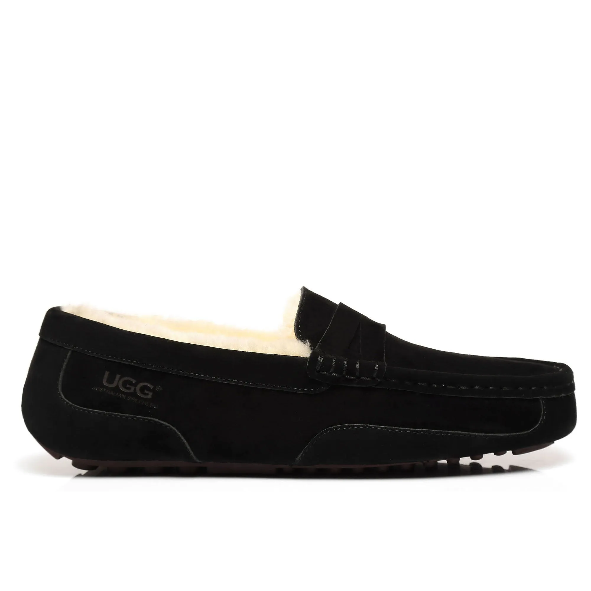 Premium Sheepskin Men UGG Moccasin