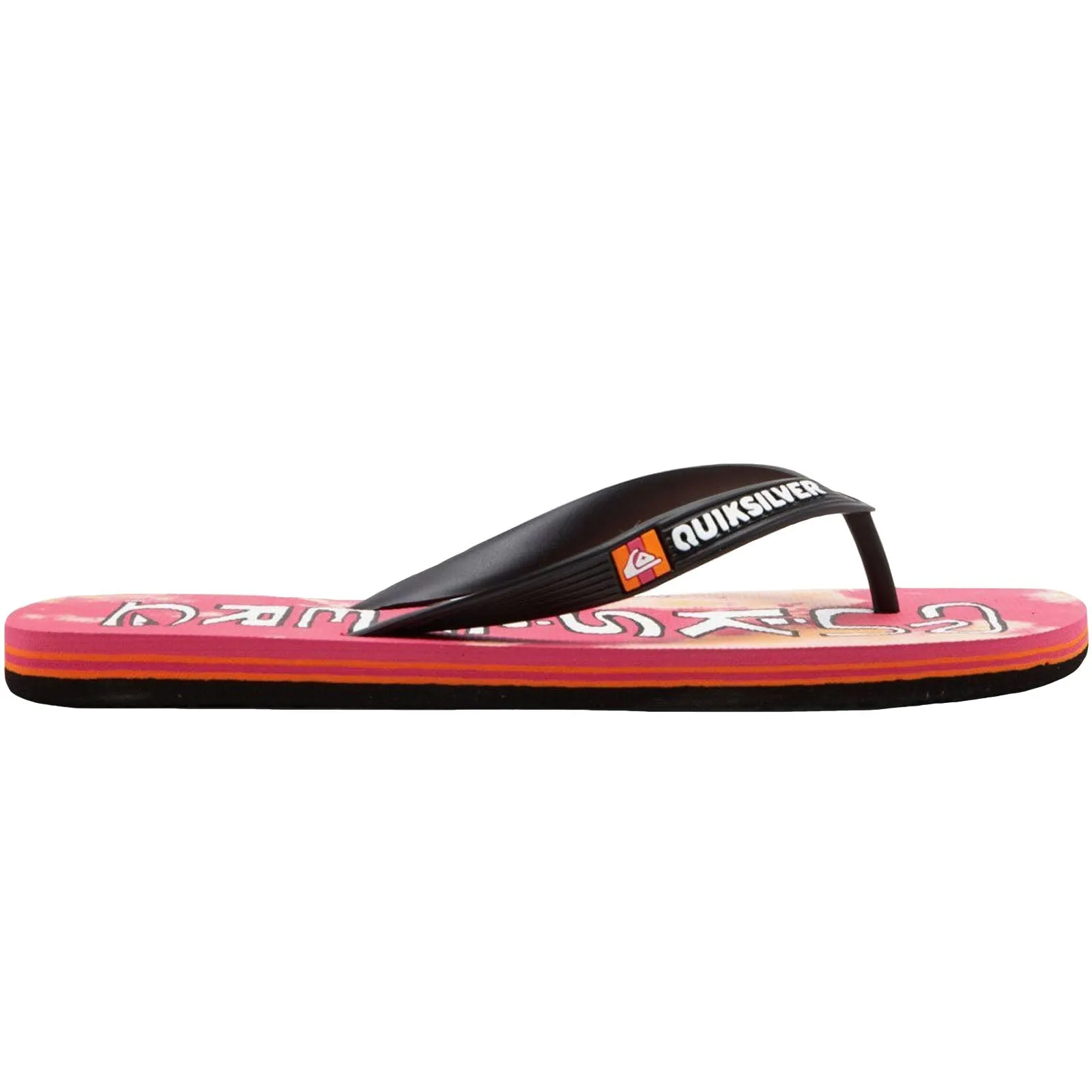 Quiksilver Mens MoloKai Acid Drop Flip Flops