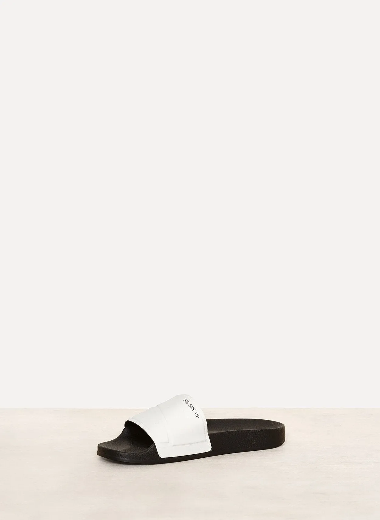 Raf Simons Adilette Bunny Slides Cream White