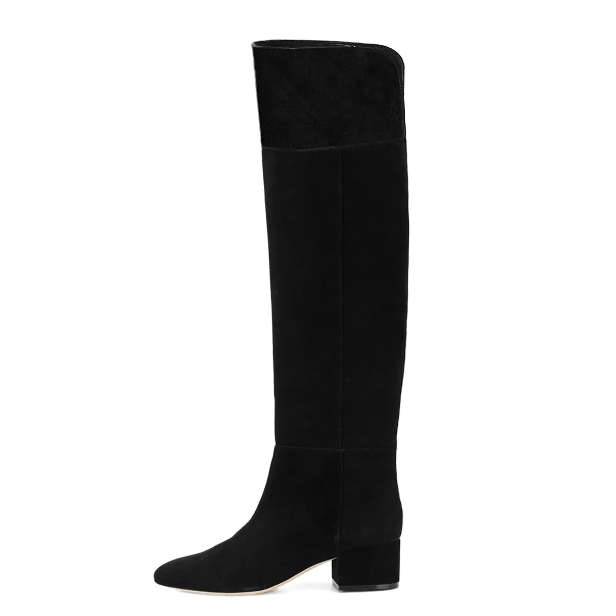 Rea suede, black