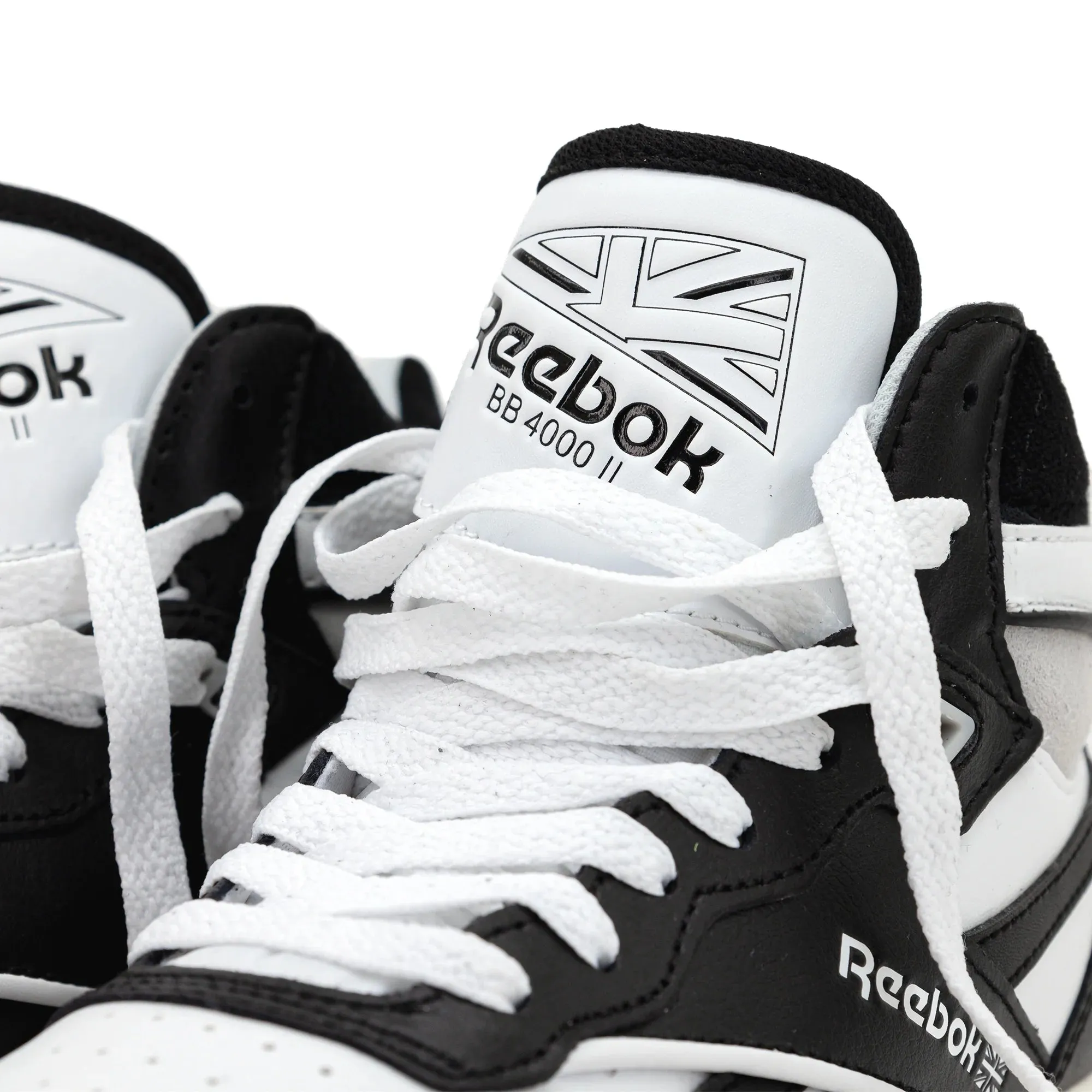 Reebok BB4000 II Mid White/Black/Grey PS 100075011