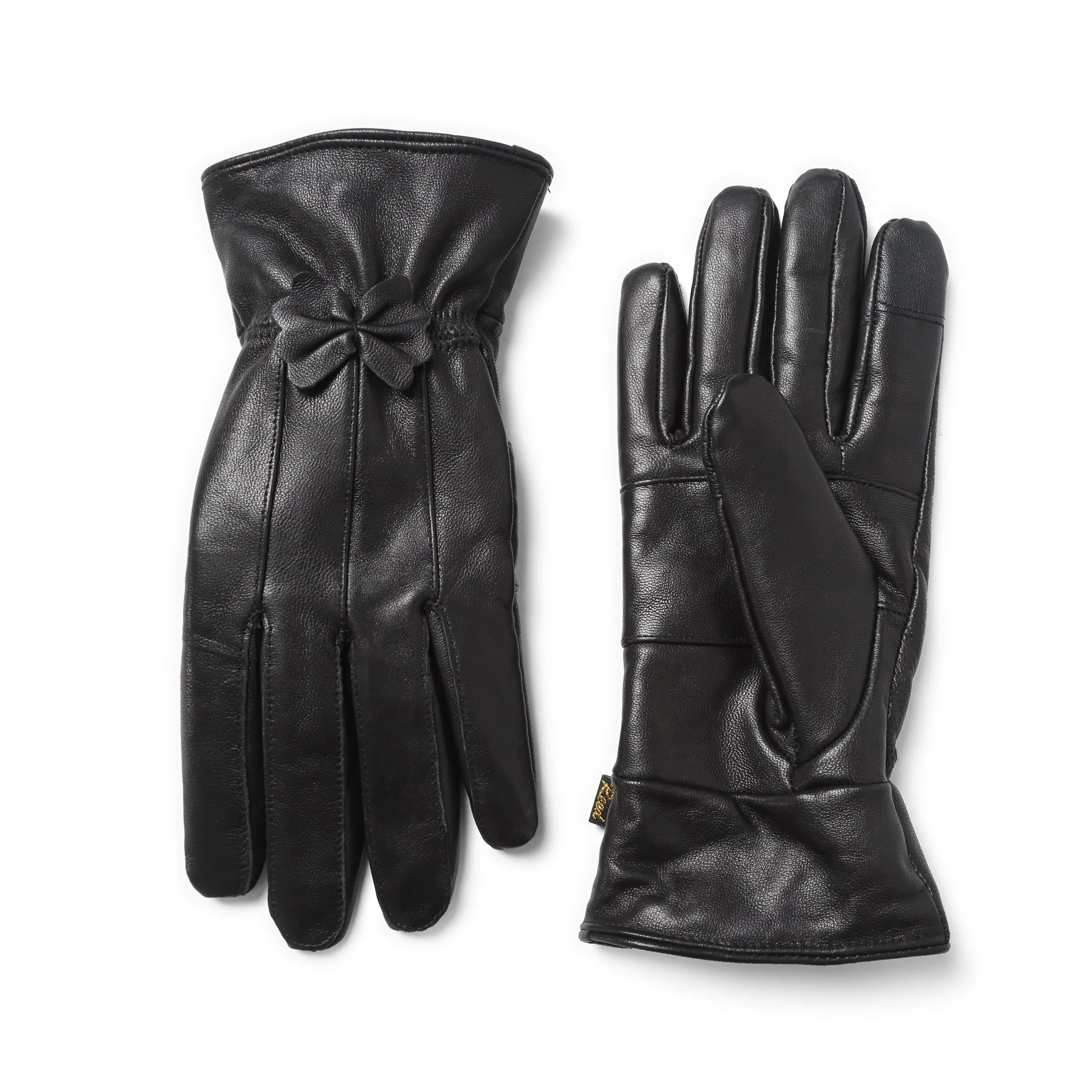 Reed Women's Genuine Leather Warm Lined Driving Gloves - Imported