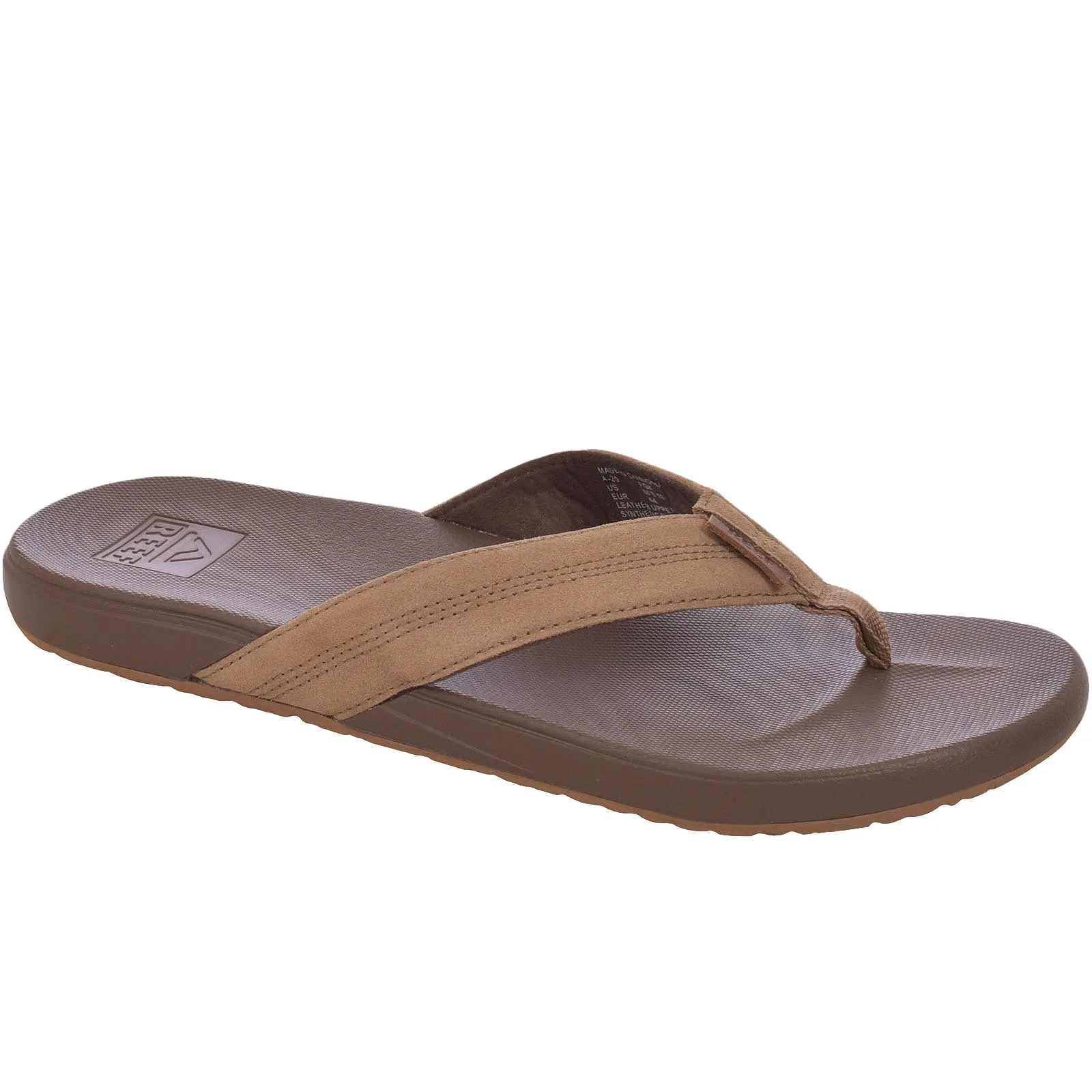 Reef Mens Cushion Phantom Leather Sandals