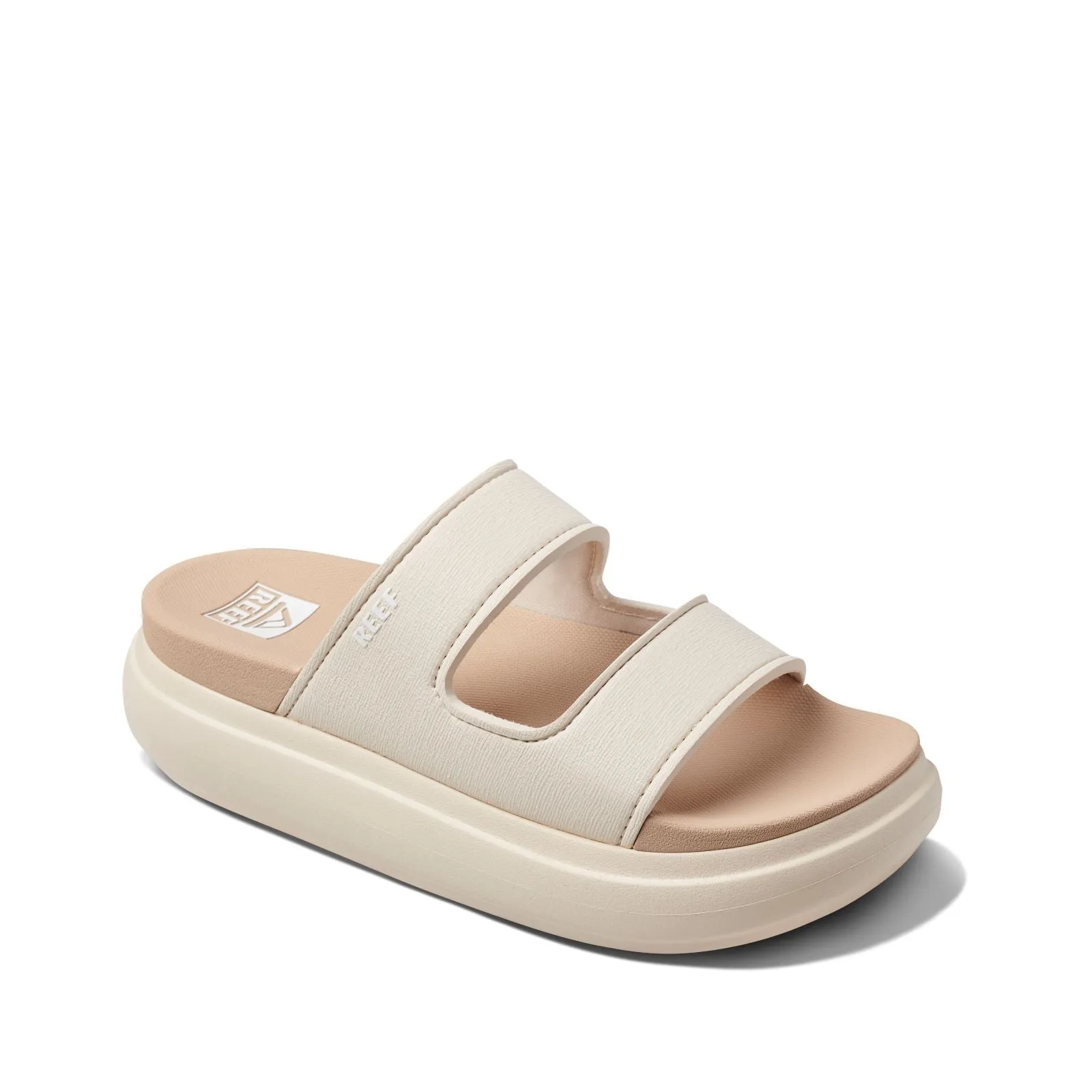 Reef Womens Cushion Bondi 2 Bar Platform Sandals Slides