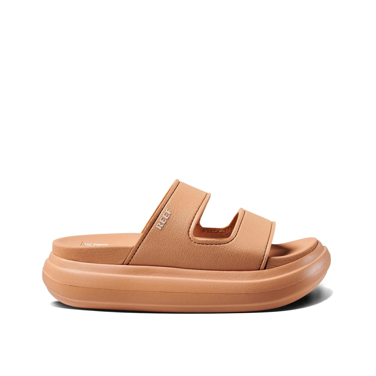 Reef Womens Cushion Bondi 2 Bar Platform Sandals Slides