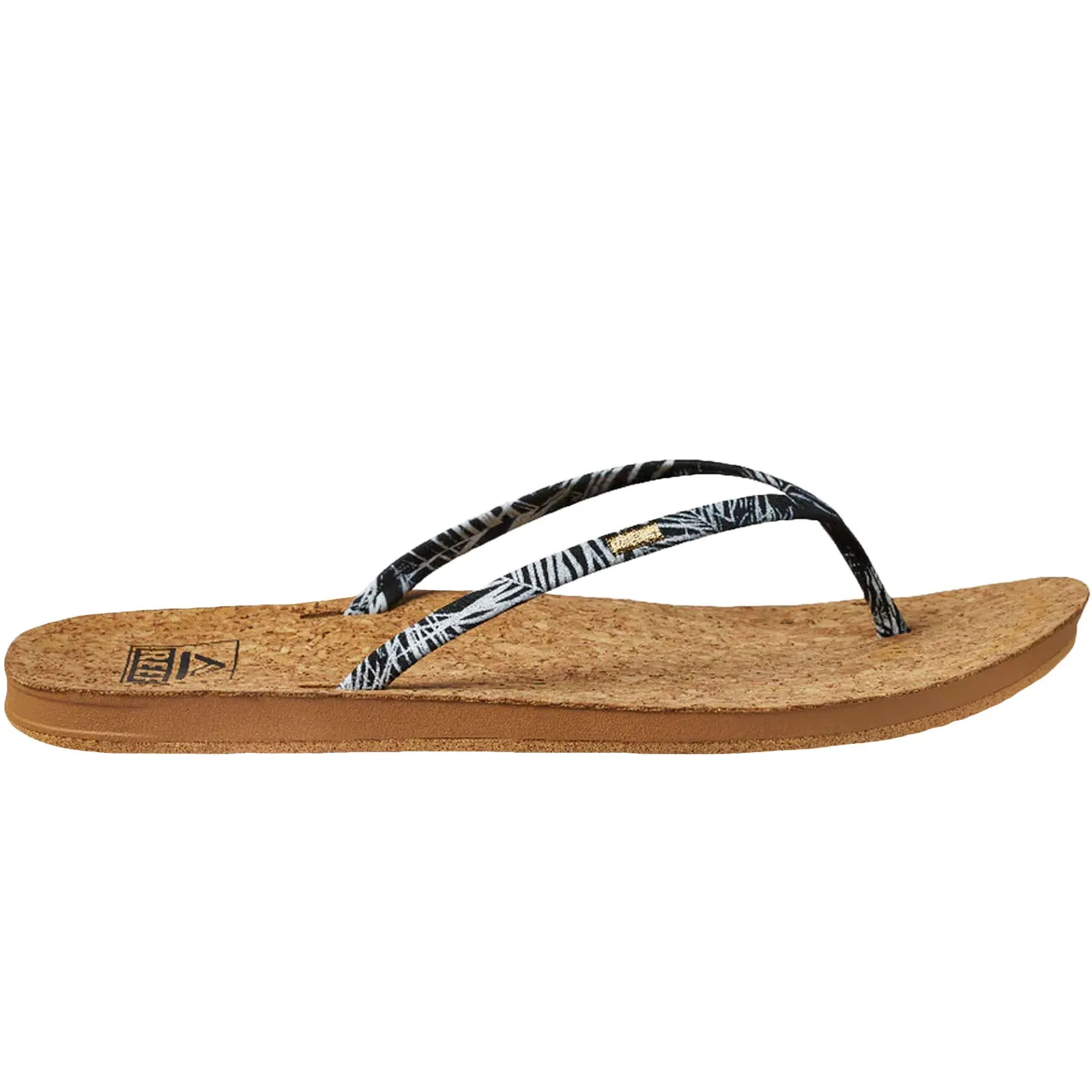 Reef Womens Cushion Slim Flip Flops - Palmia