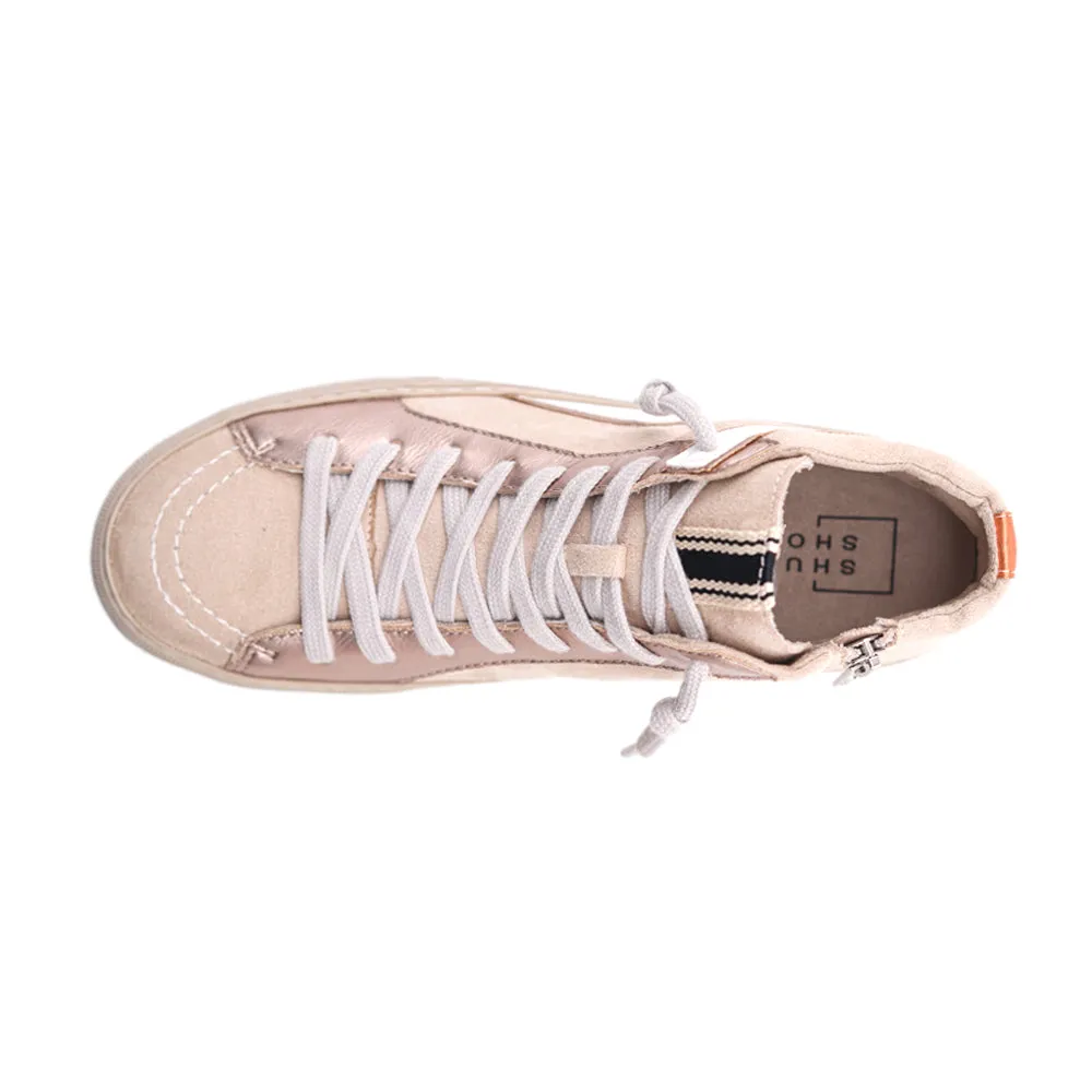 Rooney Metallic High Top Sneakers