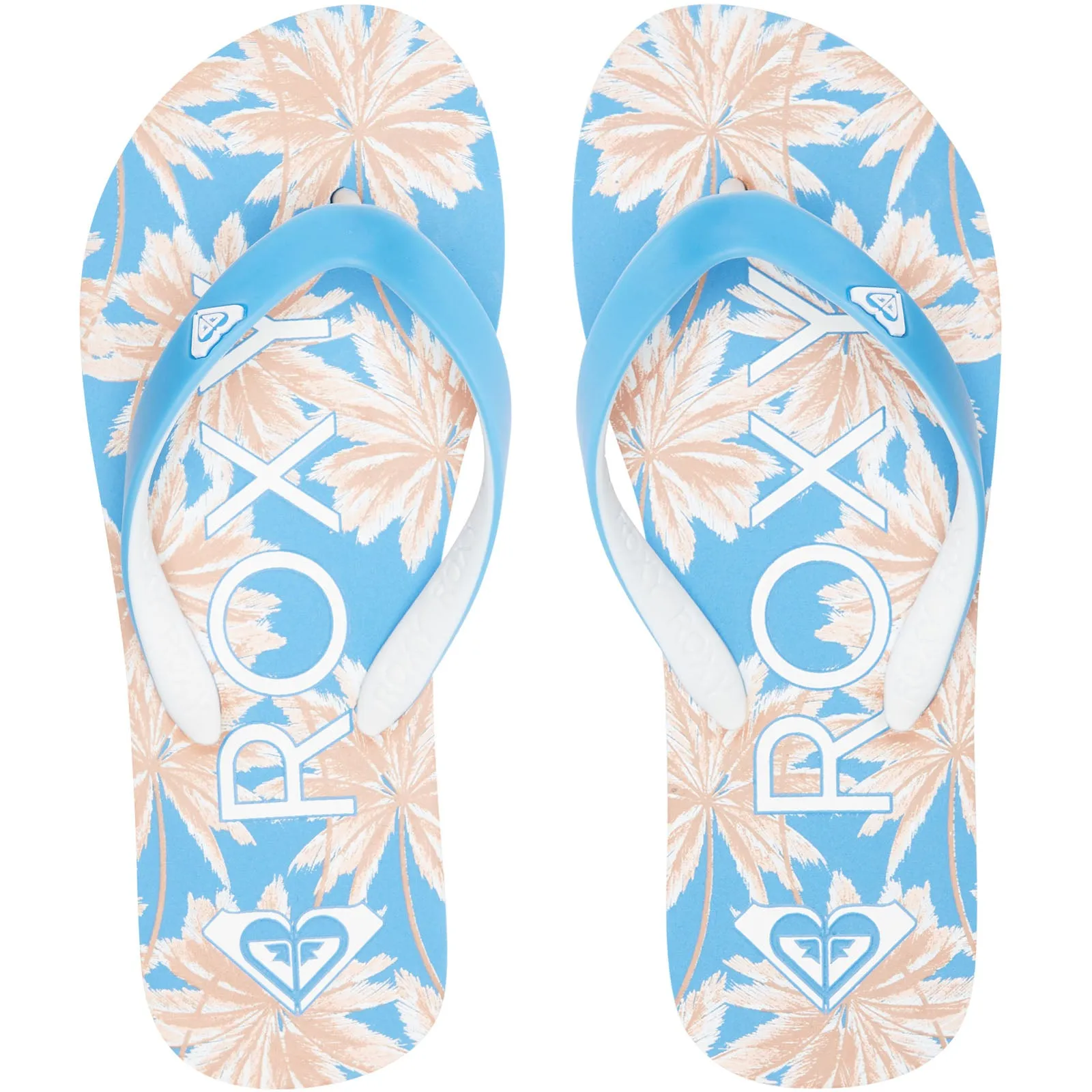 Roxy Kids Tahiti Floral Sandals Flip Flops