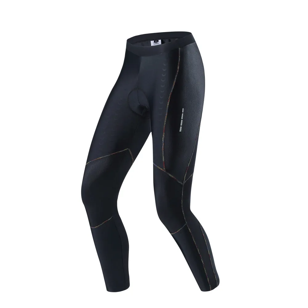 Santic Coral Black Women Padded Cycling Pants