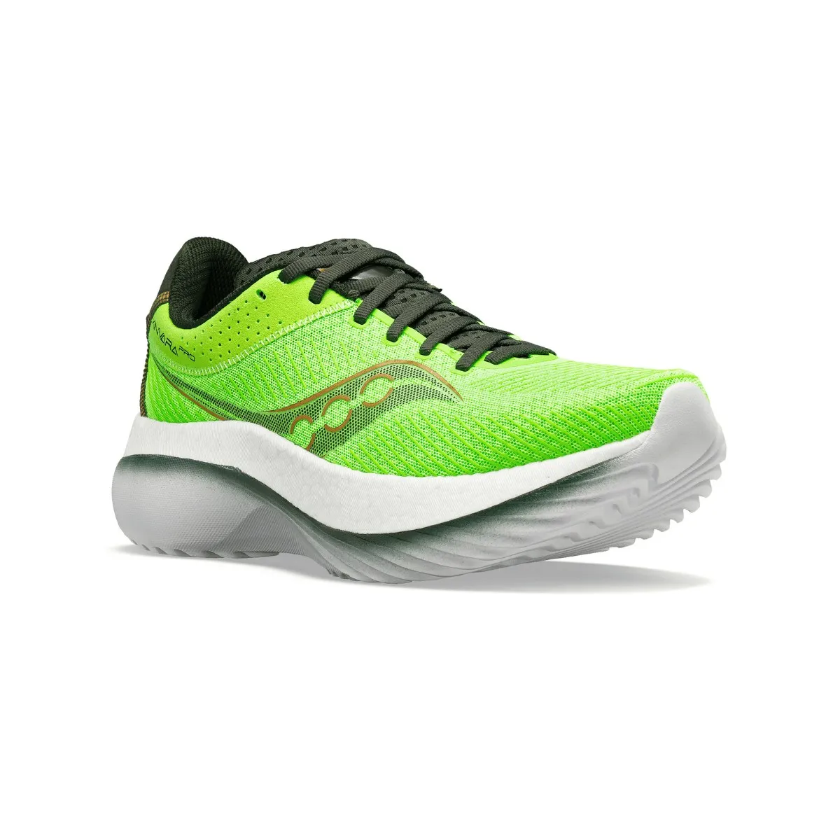 Saucony Kinvara Pro Fluorescent Green  Running Shoes