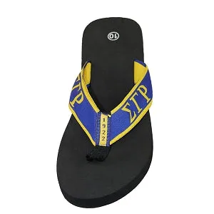 Sigma Gamma Rho Sorority Ladies Thong-Style Flip Flop Sandals (10)