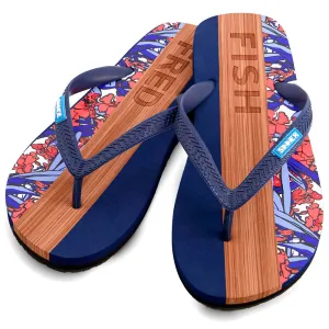 Sinner Capitola Men's Flip Flops - Oleander Blue