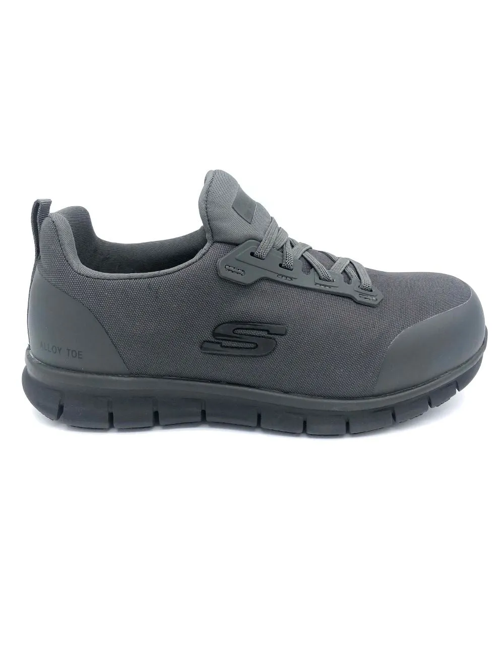 'Skechers' Women's Work: Sure Track-Irmo EH Alloy Toe - Charcoal