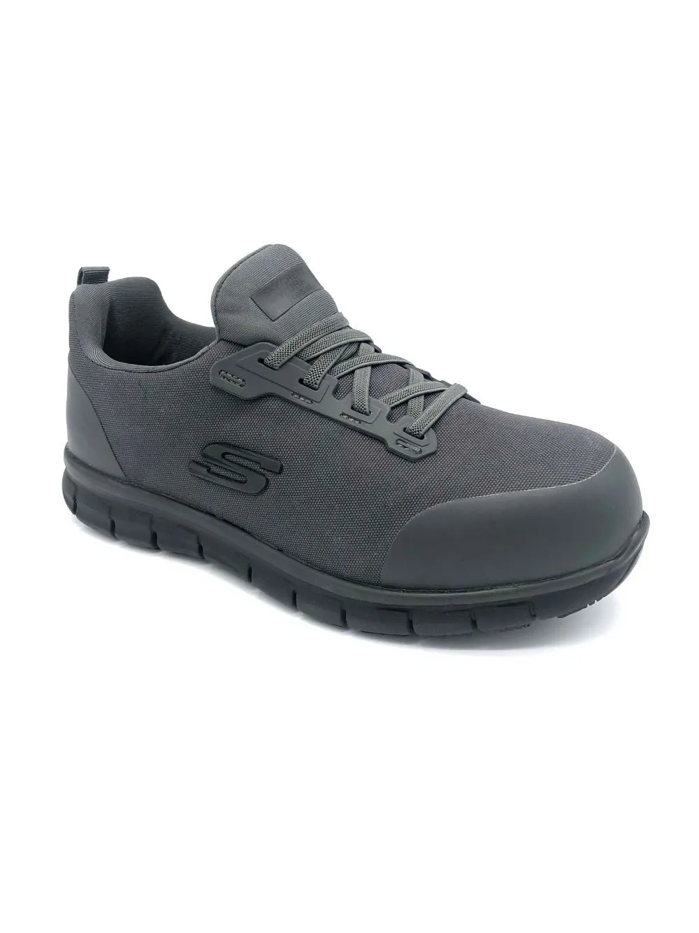 'Skechers' Women's Work: Sure Track-Irmo EH Alloy Toe - Charcoal