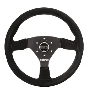 Sparco Steering Wheel 383 Suede Black (spa015R383PSN)