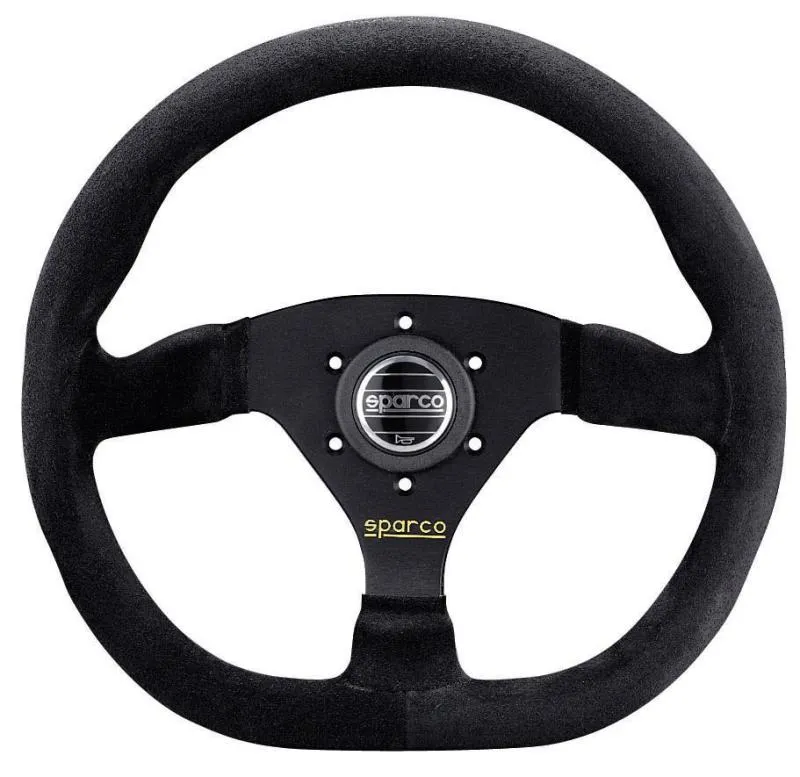 Sparco Strwhl L360 Ring Suede Black (spa015TRGS1TUV)