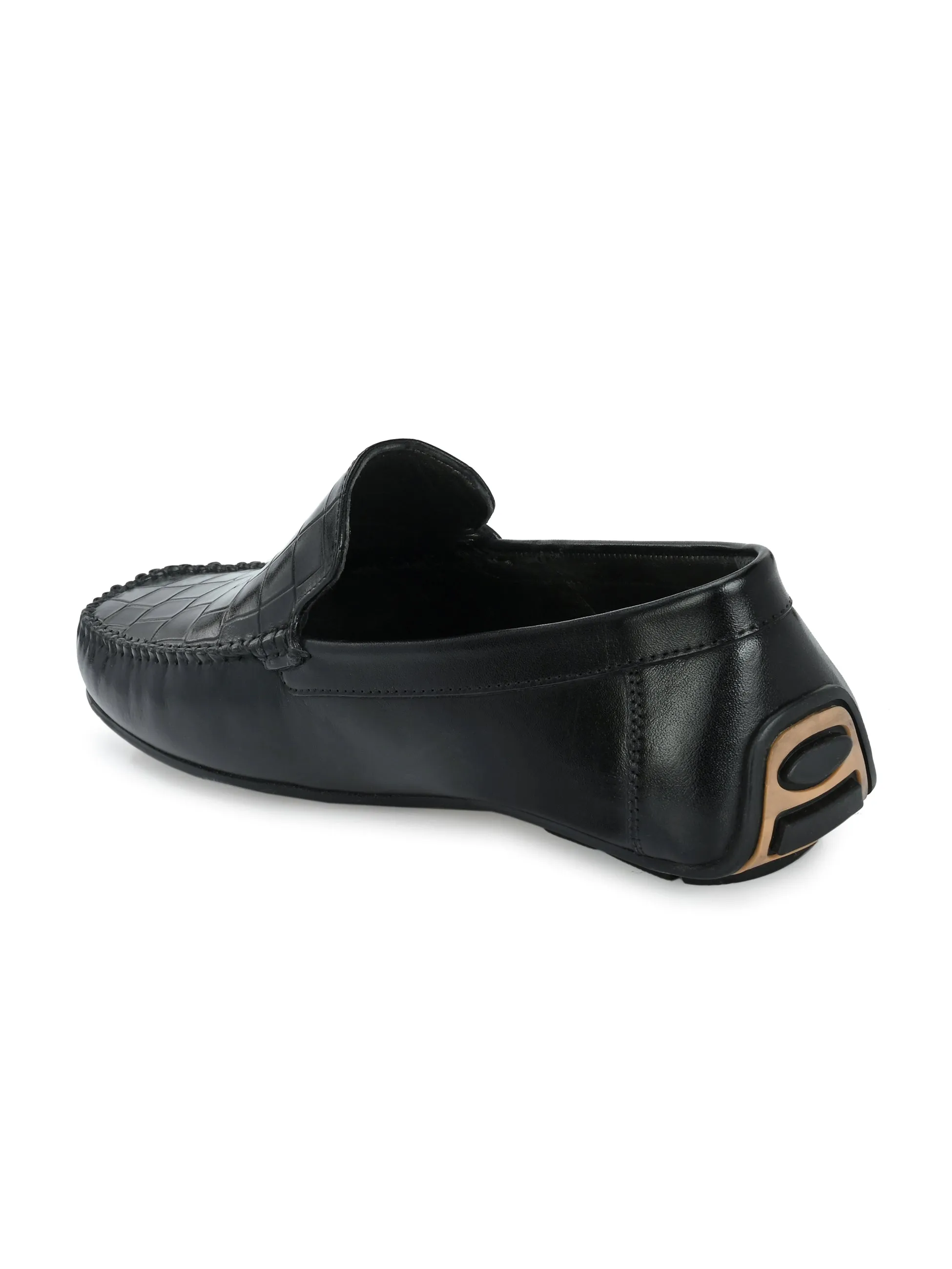 Stan Black Driving Loafers