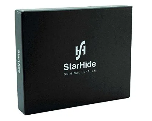 STARHIDE Ladies RFID Blocking Compact Multi Colour Soft Real Leather Wallet 5540