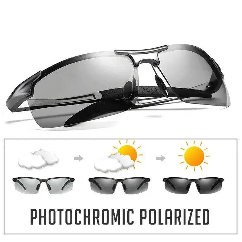 SunRay™ Photochromic Polarized Driving Sunglasses - H1