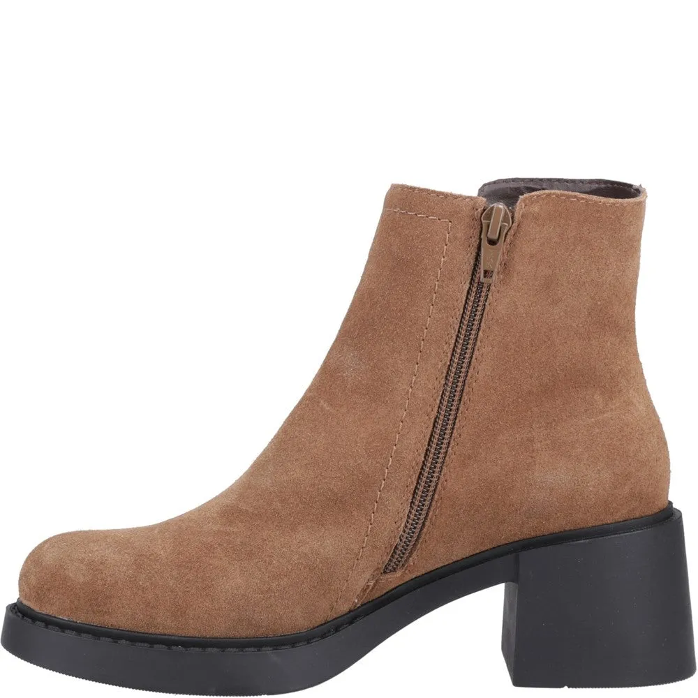 Tan Adele Ankle Boots