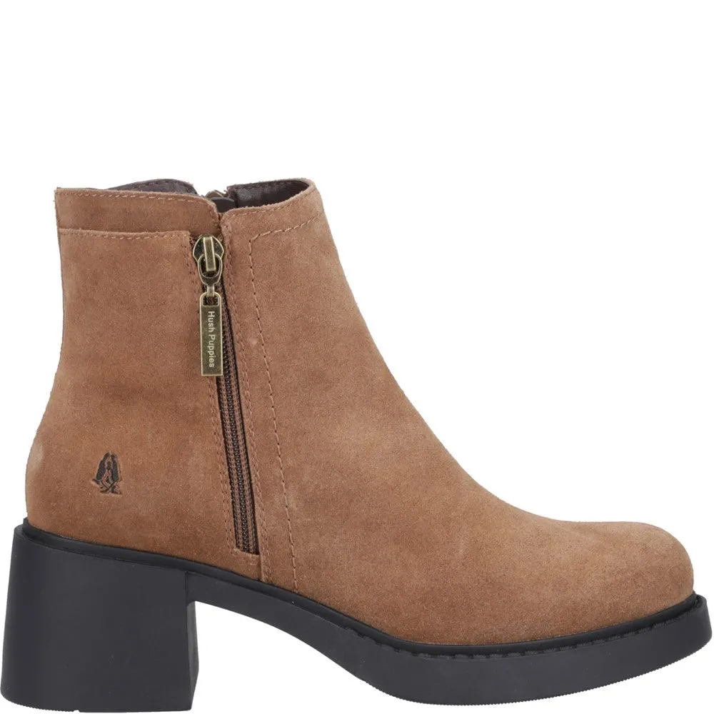 Tan Adele Ankle Boots