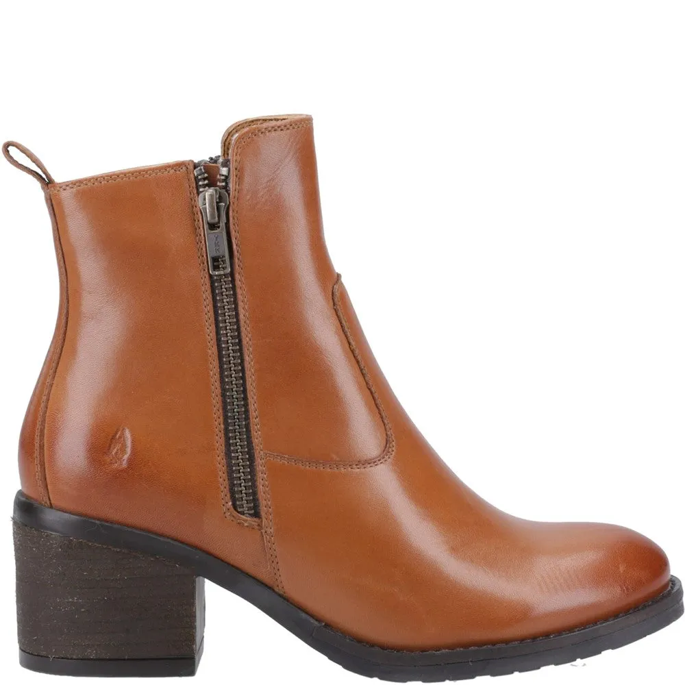 Tan Helena Heeled Boots