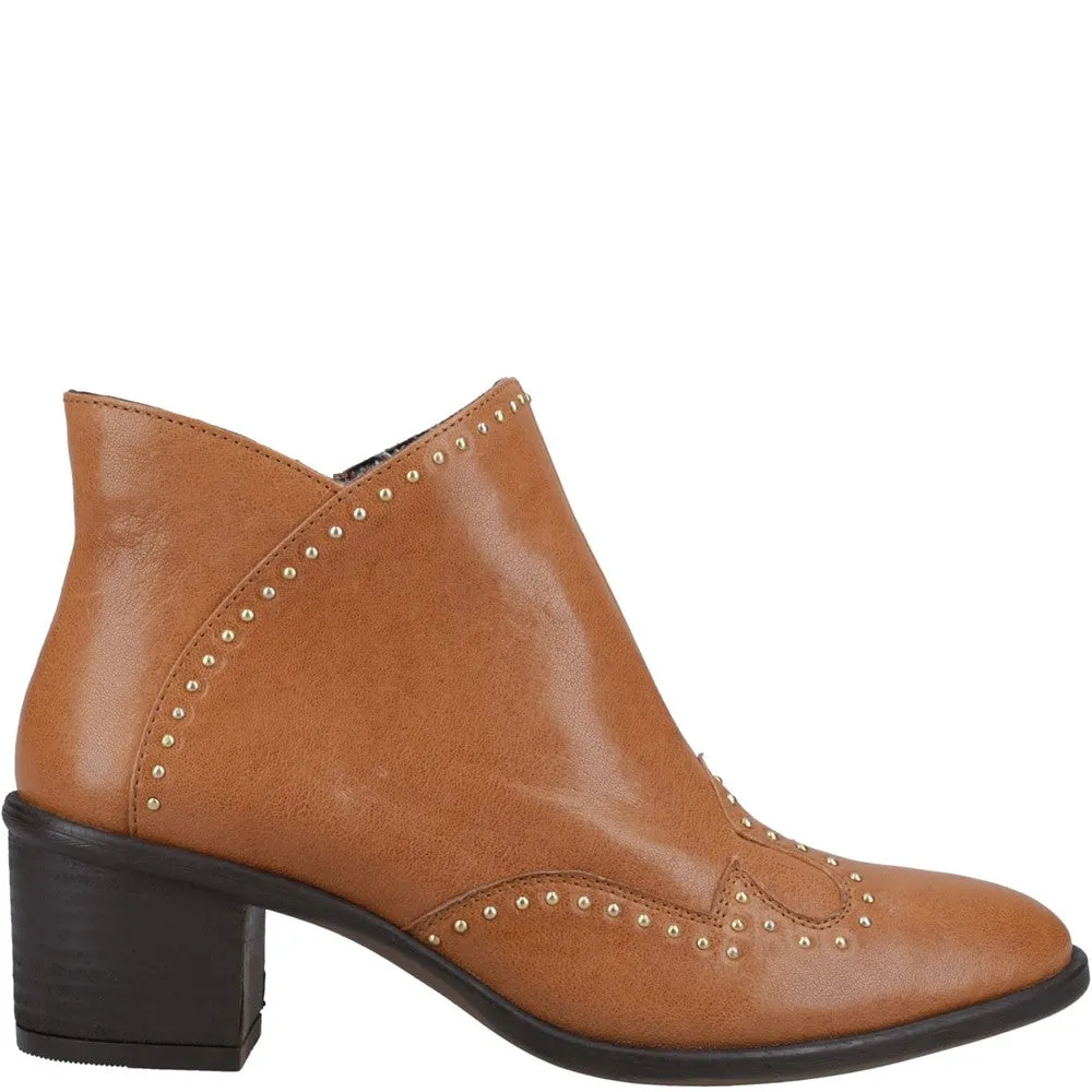 Tan Waverly Ankle Boots