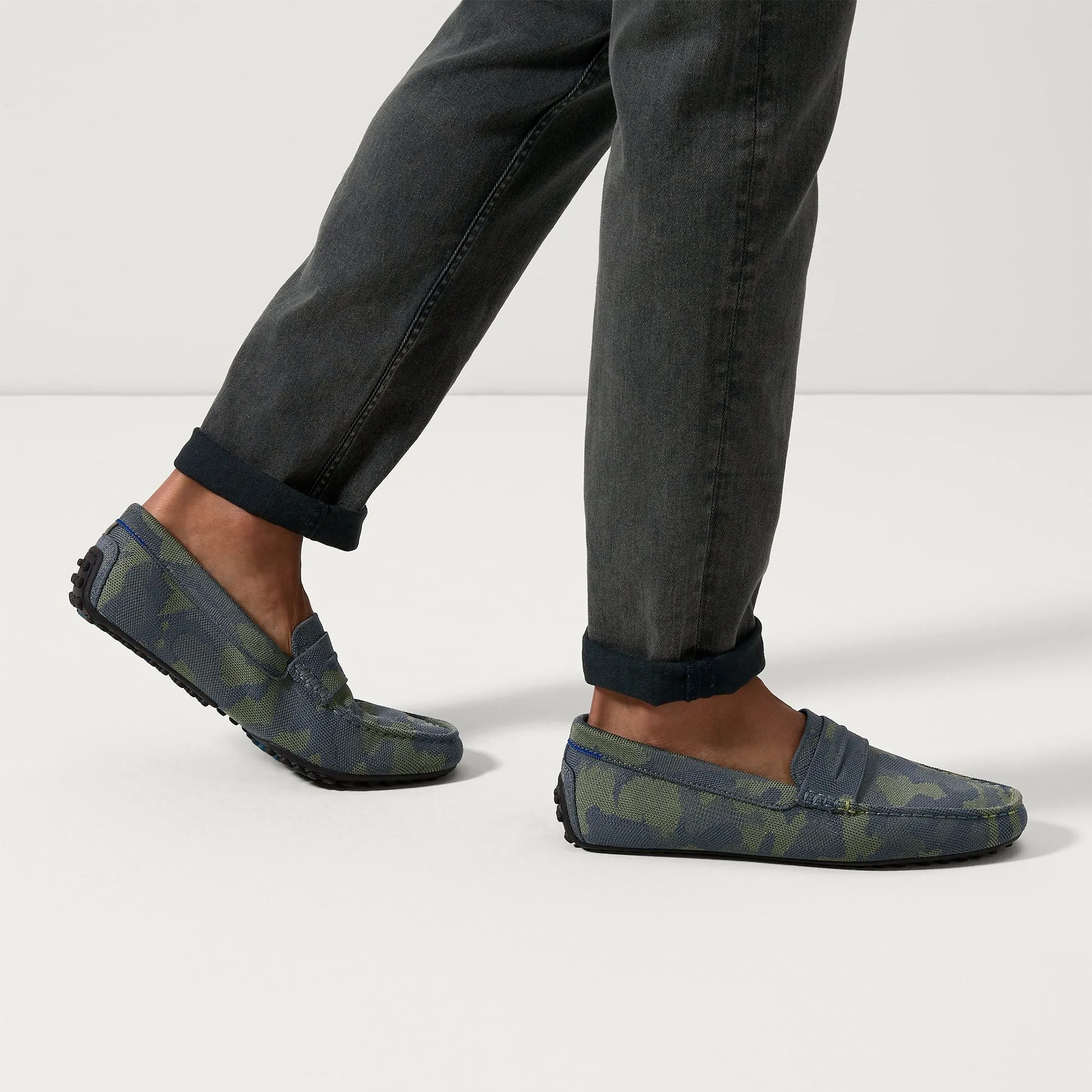 The Driving Loafer - Forest Camo