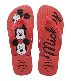 Top Disney Flip Flops Ruby Red