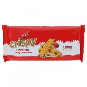 TRACK CRIPSY HAZELNUT CRAVING WAFERS 150GM