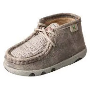 Twisted X Infant Grey Casual Driving Moc