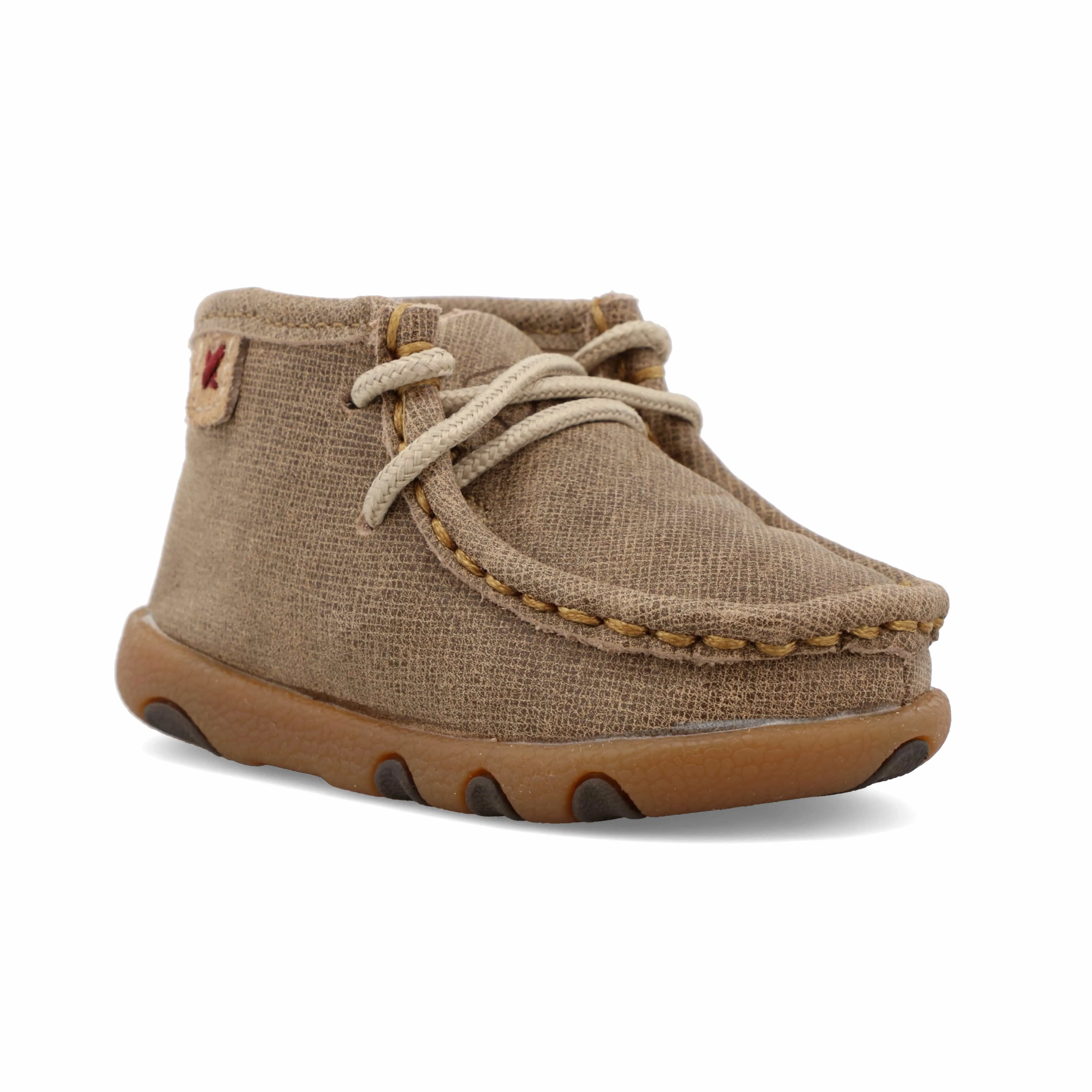 Twisted X Infants Dusty Tan Chukka Driving Moc Shoe ICA0005