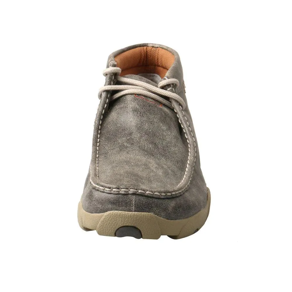 Twisted X Men's Chukka Grey Driving Moccasins MDM0072