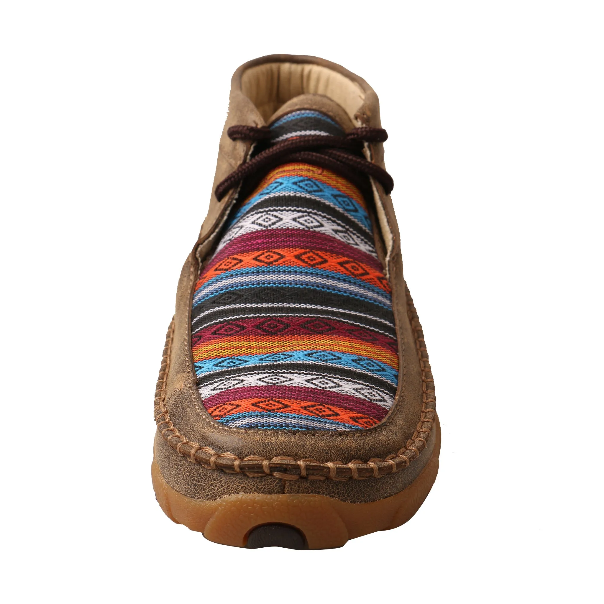 'Twisted X' WDM0096 - Driving Moccasin - Bomber / Multi Serape