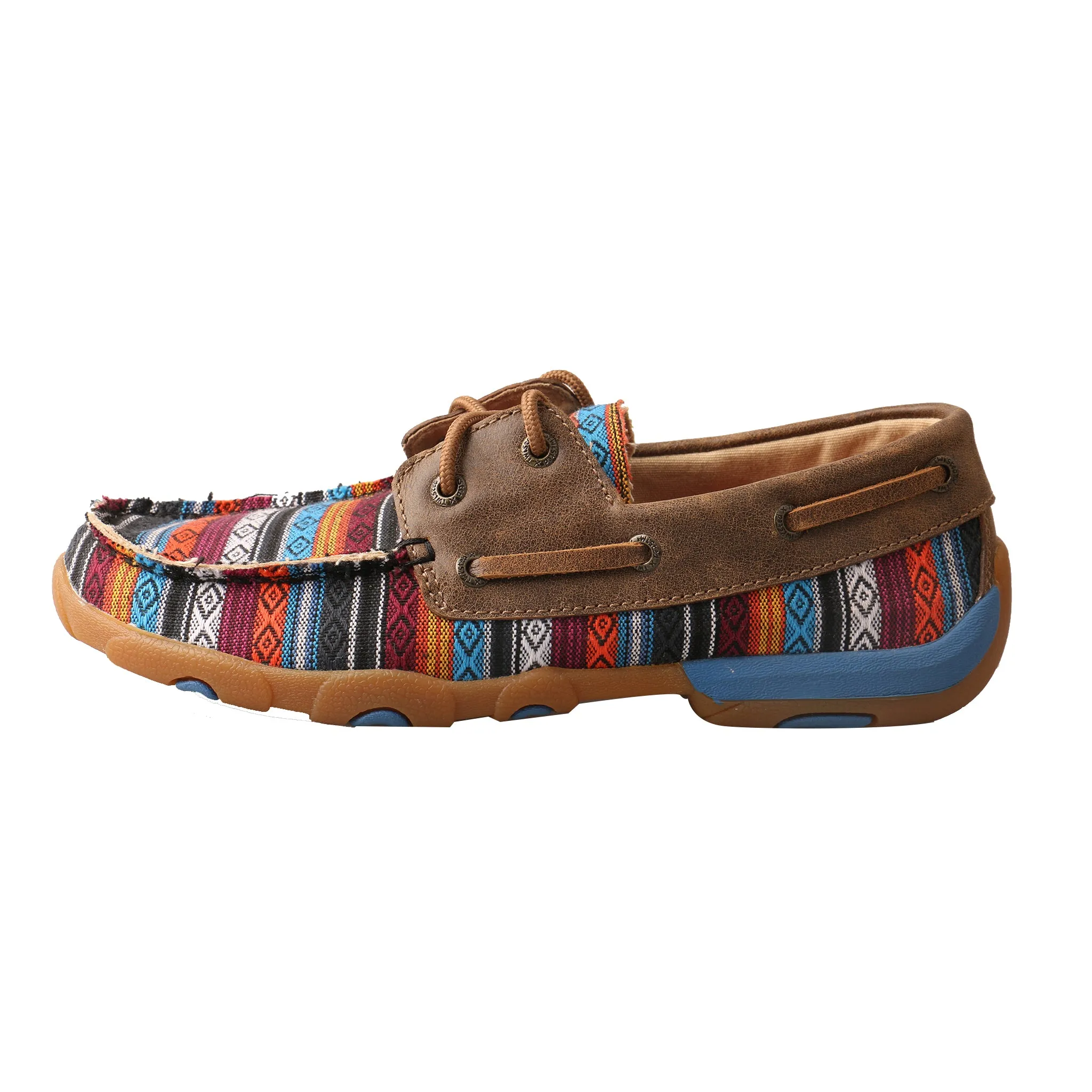 'Twisted X' Women's Driving Moccasin - Serape / Bomber