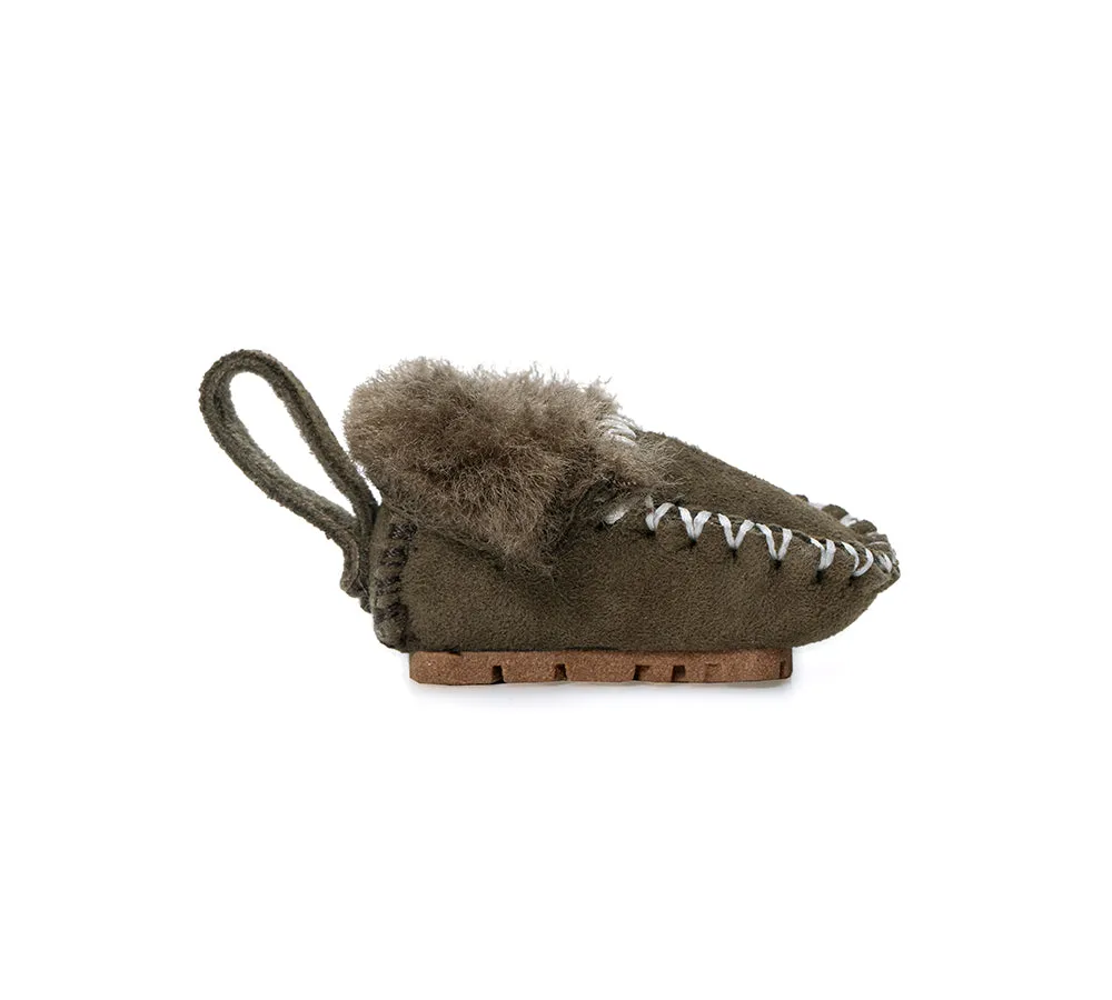 UGG Keyrings Slippers Sheepskin Wool Popo Moccasin Keychains