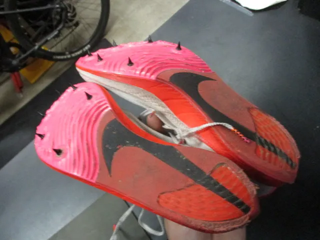 Used Nike ZoomX Dragonfly Track Spikes Size 11