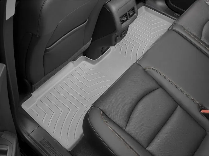 WeatherTech 2019  Audi Q5 Rear 2nd Row (2-Piece Floor Liner)- Grey