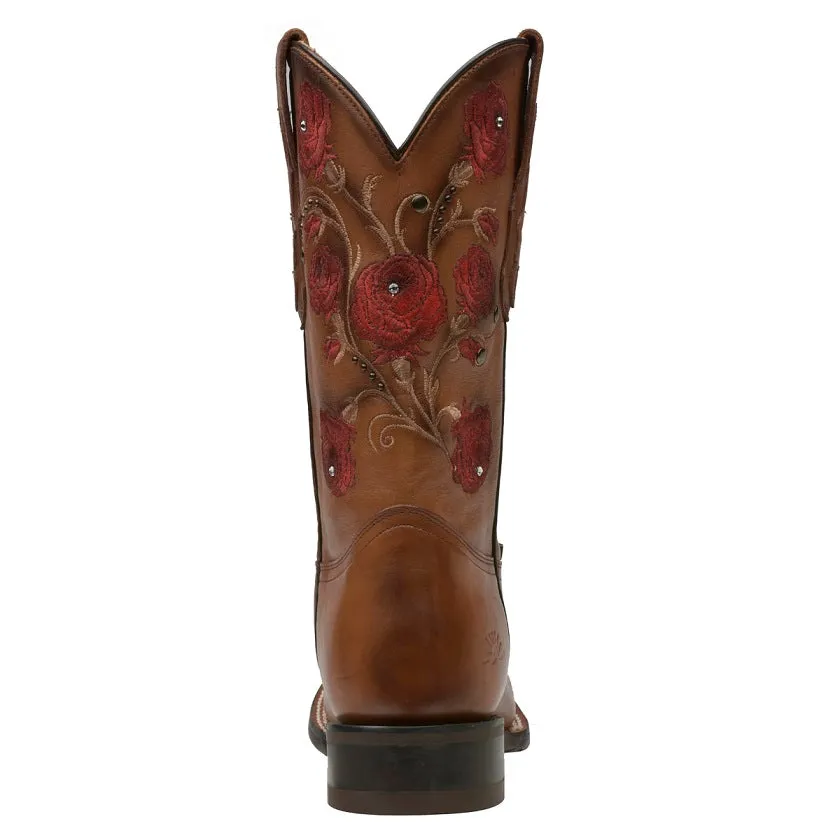 Women's Felipa Floral Embroidered Cowgirl Boots - Square Toe