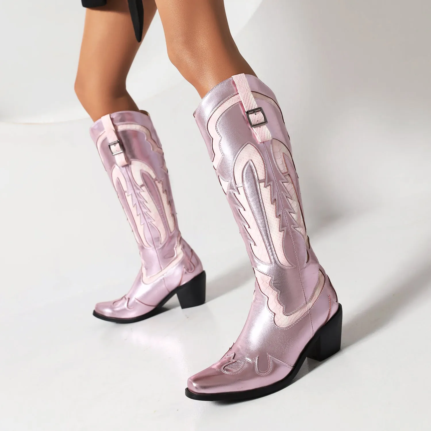 Women's New Fashion High-heeled Boots