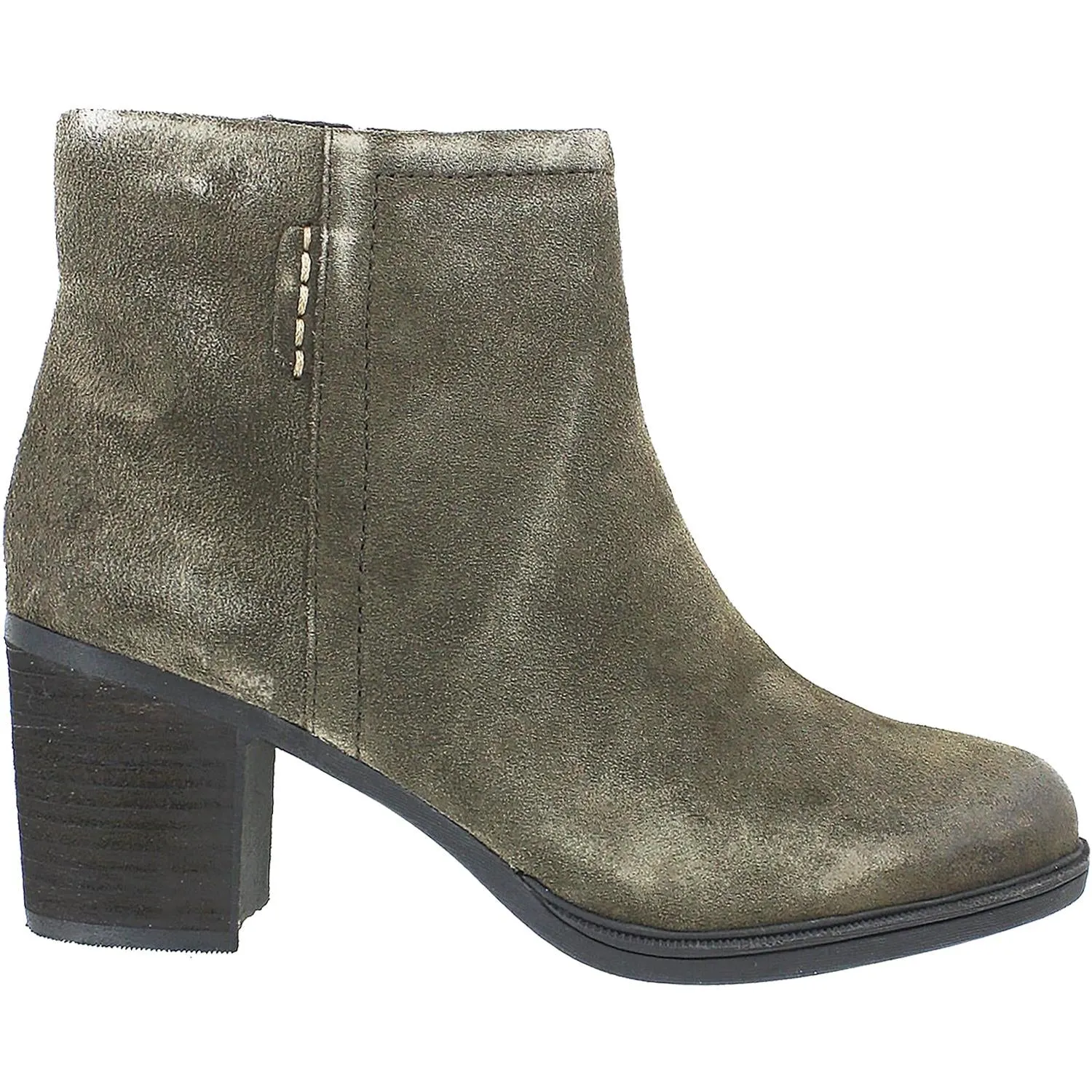 Women's Rockport Cobb Hill Natashya Bootie Caribou Suede