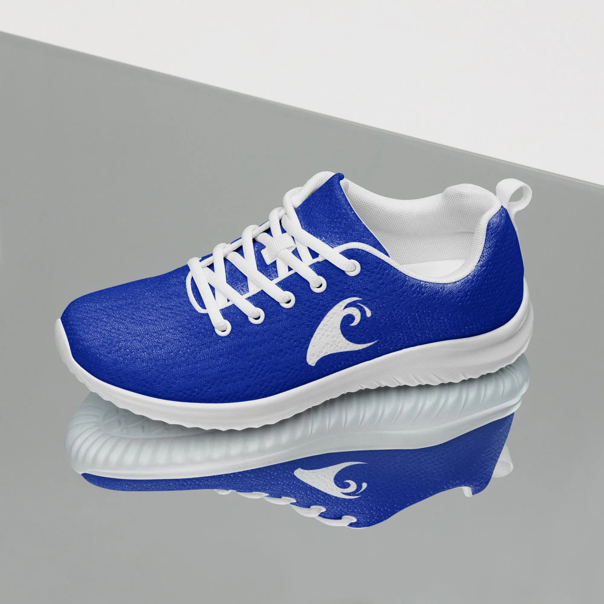 Women’s Royal Blue Athleisure Shoes with Extremely Stoked Epic Wave Logo