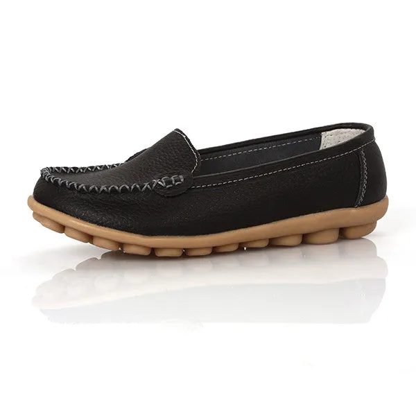 Women's Summer Leather Loafers