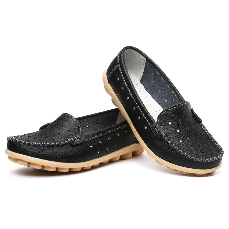 Women's Summer Leather Loafers