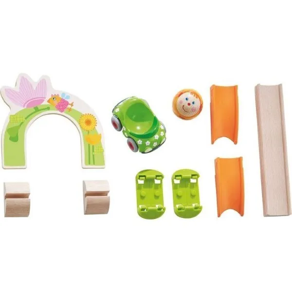 xHaba My First Ball Track Kullerbu - Flower Power Arch & Car