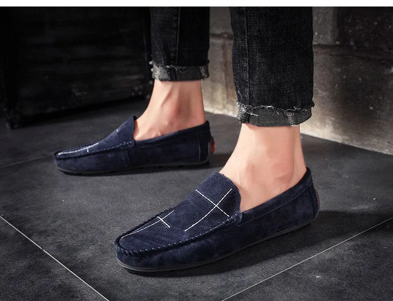 xiangtuibao Genuine Leather Men Casual Shoes Male Loafers Breathable Moccasins Slip On Driving Shoes Mens Flats Zapatos De Hombre