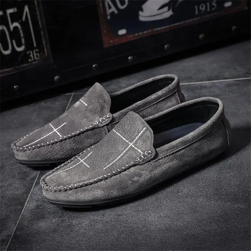 xiangtuibao Genuine Leather Men Casual Shoes Male Loafers Breathable Moccasins Slip On Driving Shoes Mens Flats Zapatos De Hombre